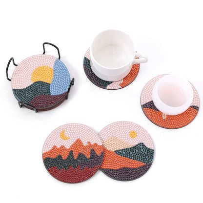 DIY Scenery K Diamond Painting Coasters