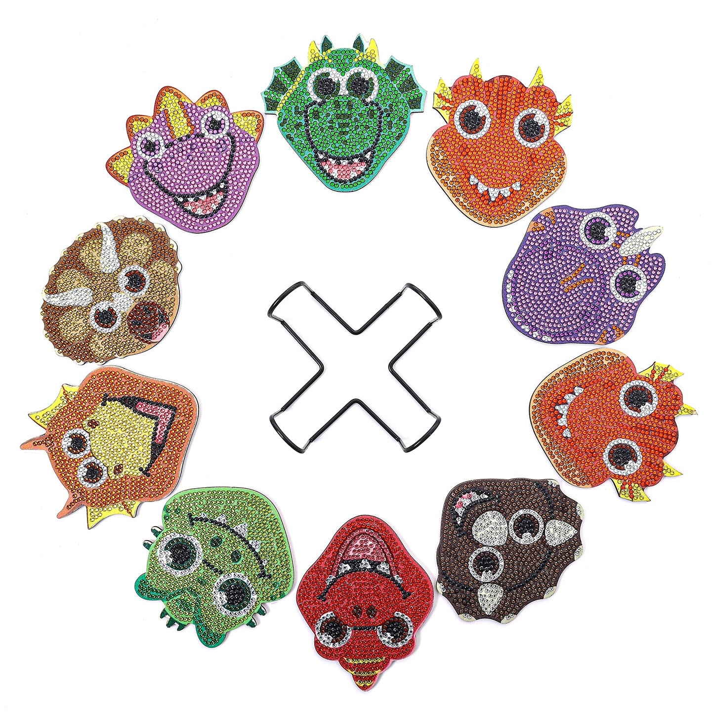 DIY Animal C Diamond Painting Coasters