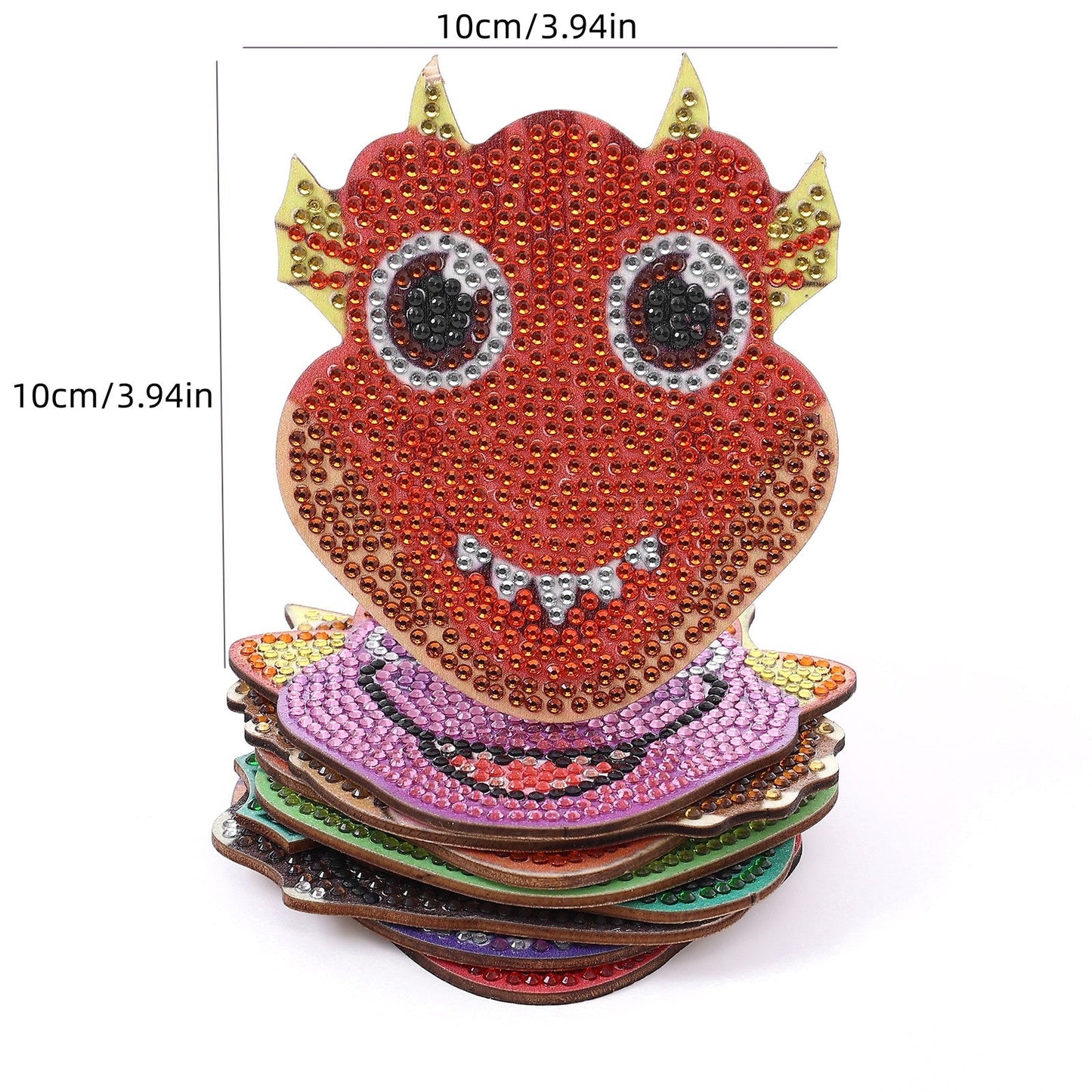 DIY Animal C Diamond Painting Coasters