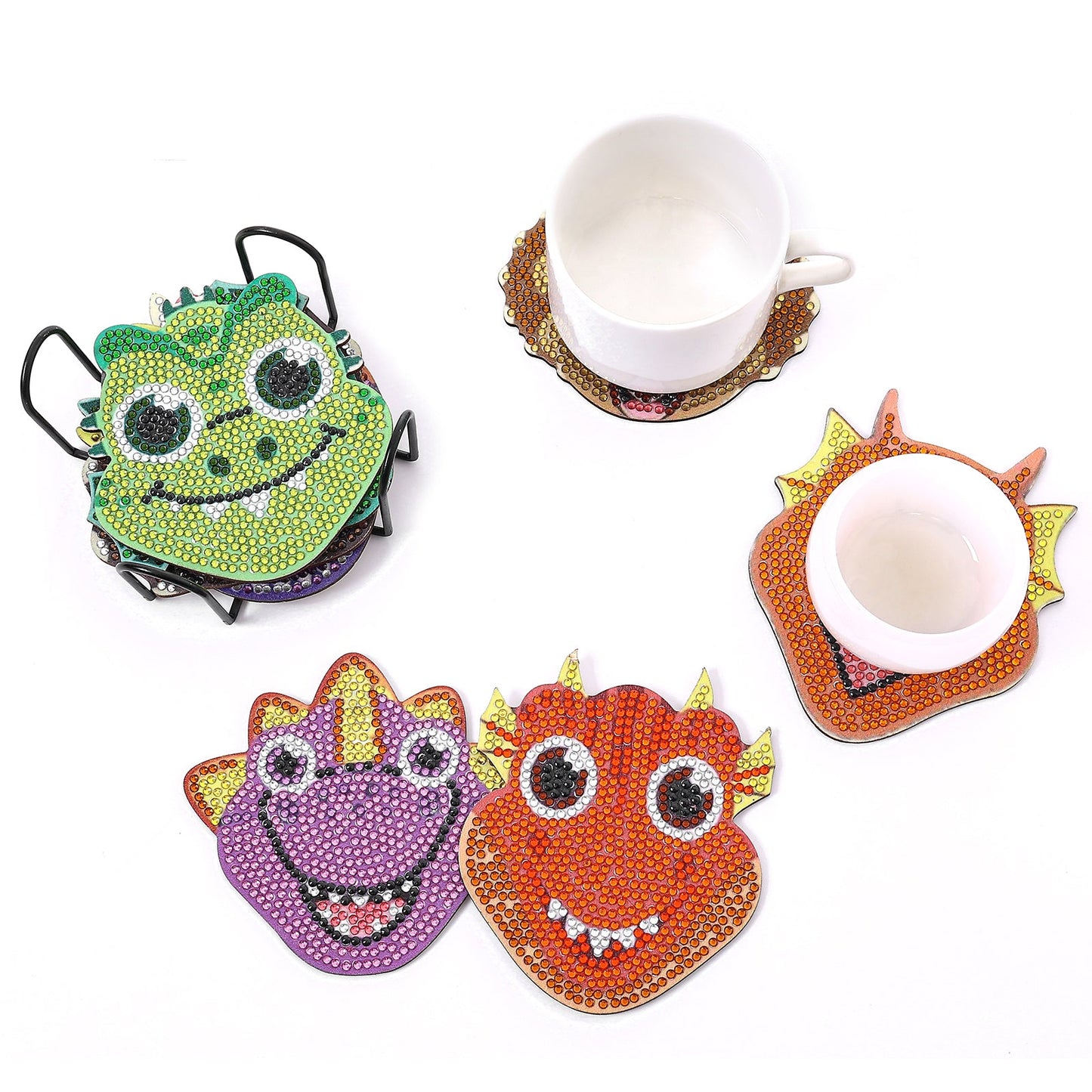 DIY Animal C Diamond Painting Coasters