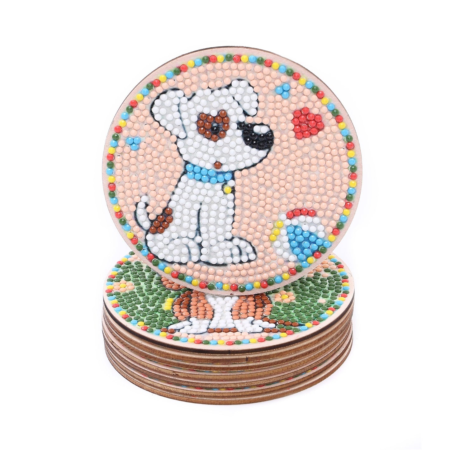 DIY Animal D Diamond Painting Coasters