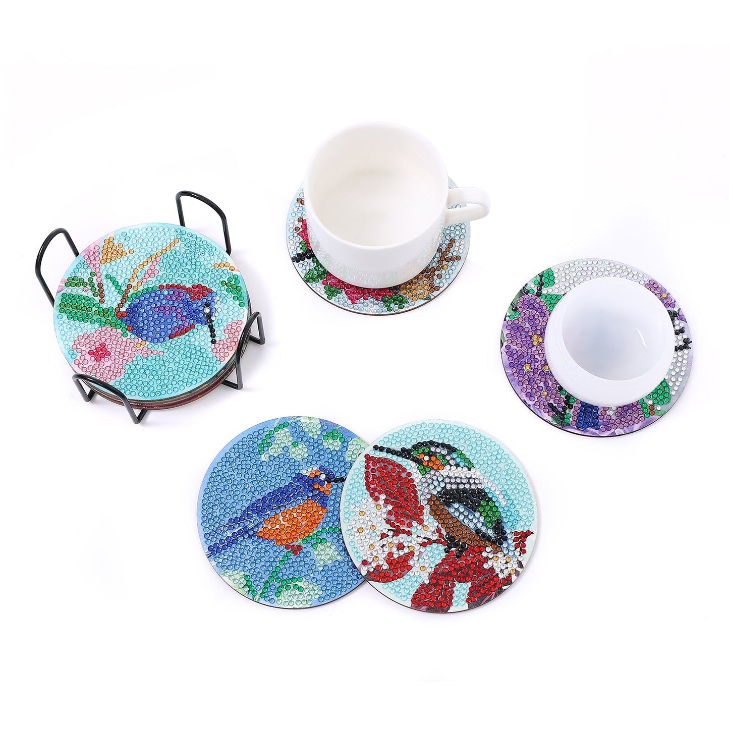 DIY Animal E Diamond Painting Coasters