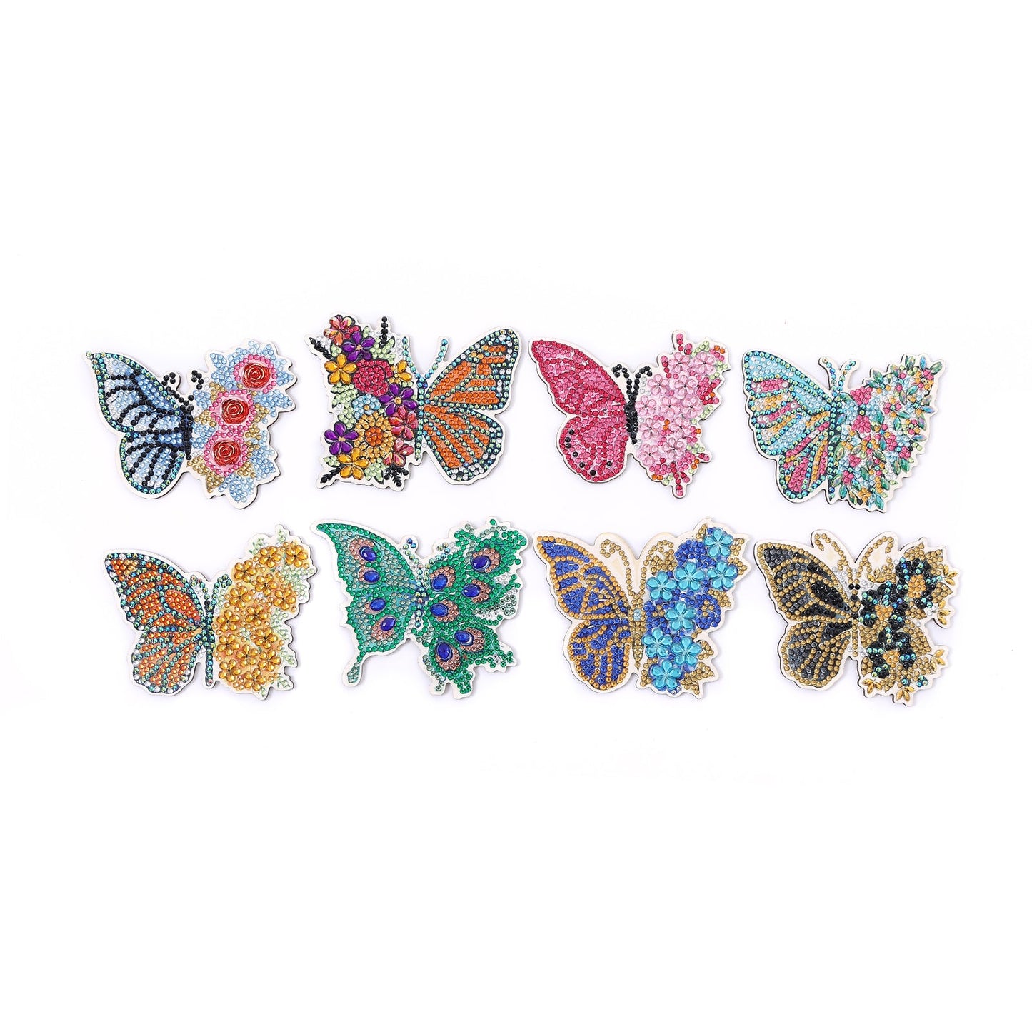 DIY Butterfly E Diamond Painting Coasters