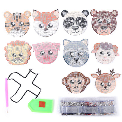 DIY Animal G Diamond Painting Coasters