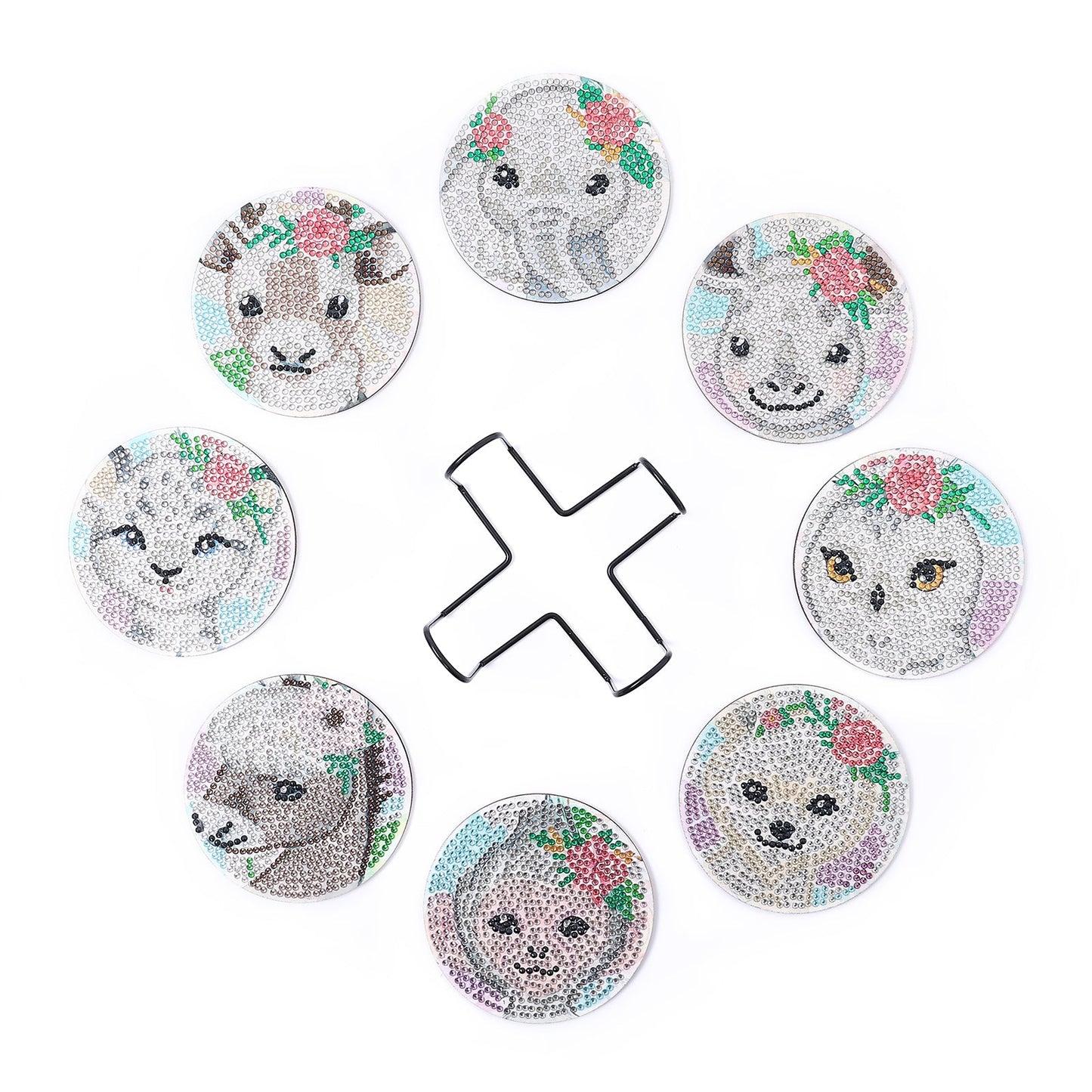 DIY Animal I Diamond Painting Coasters