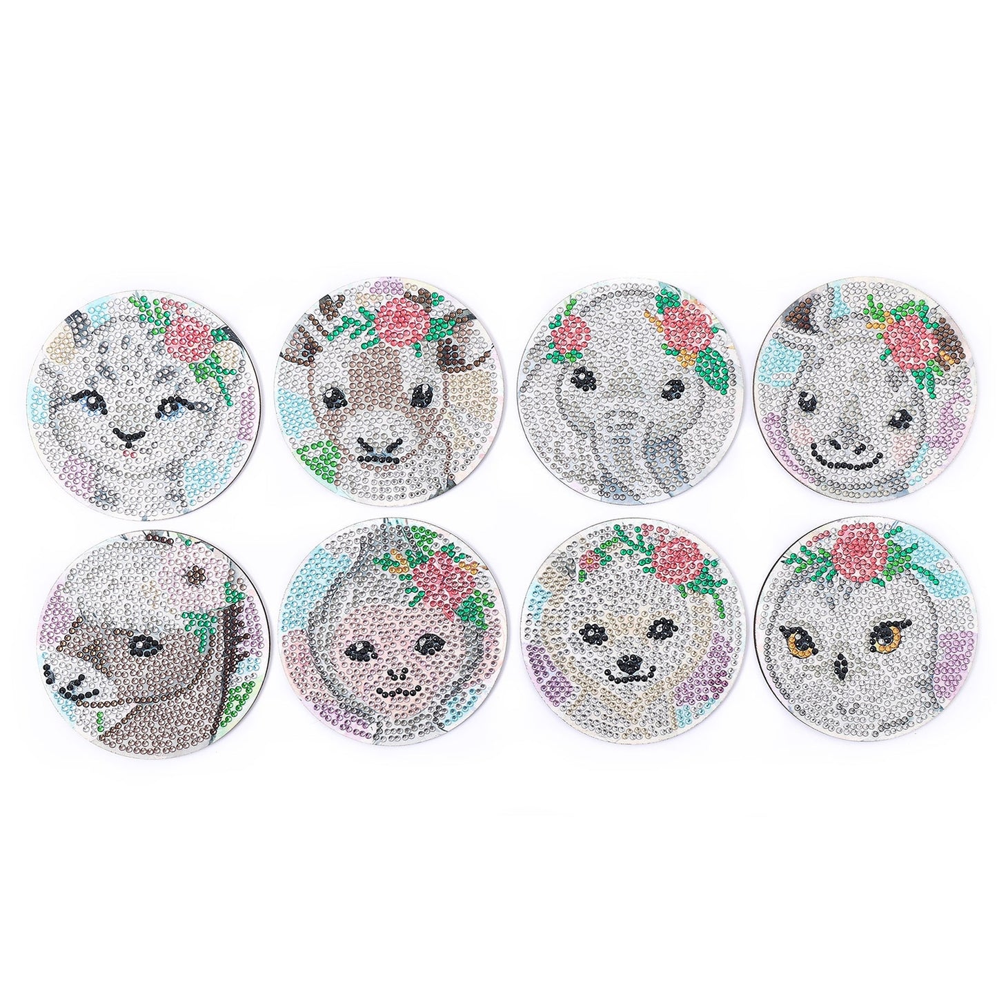 DIY Animal A Diamond Painting Coasters