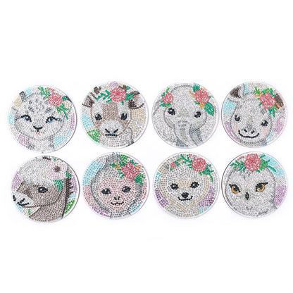 DIY Animal A Diamond Painting Coasters