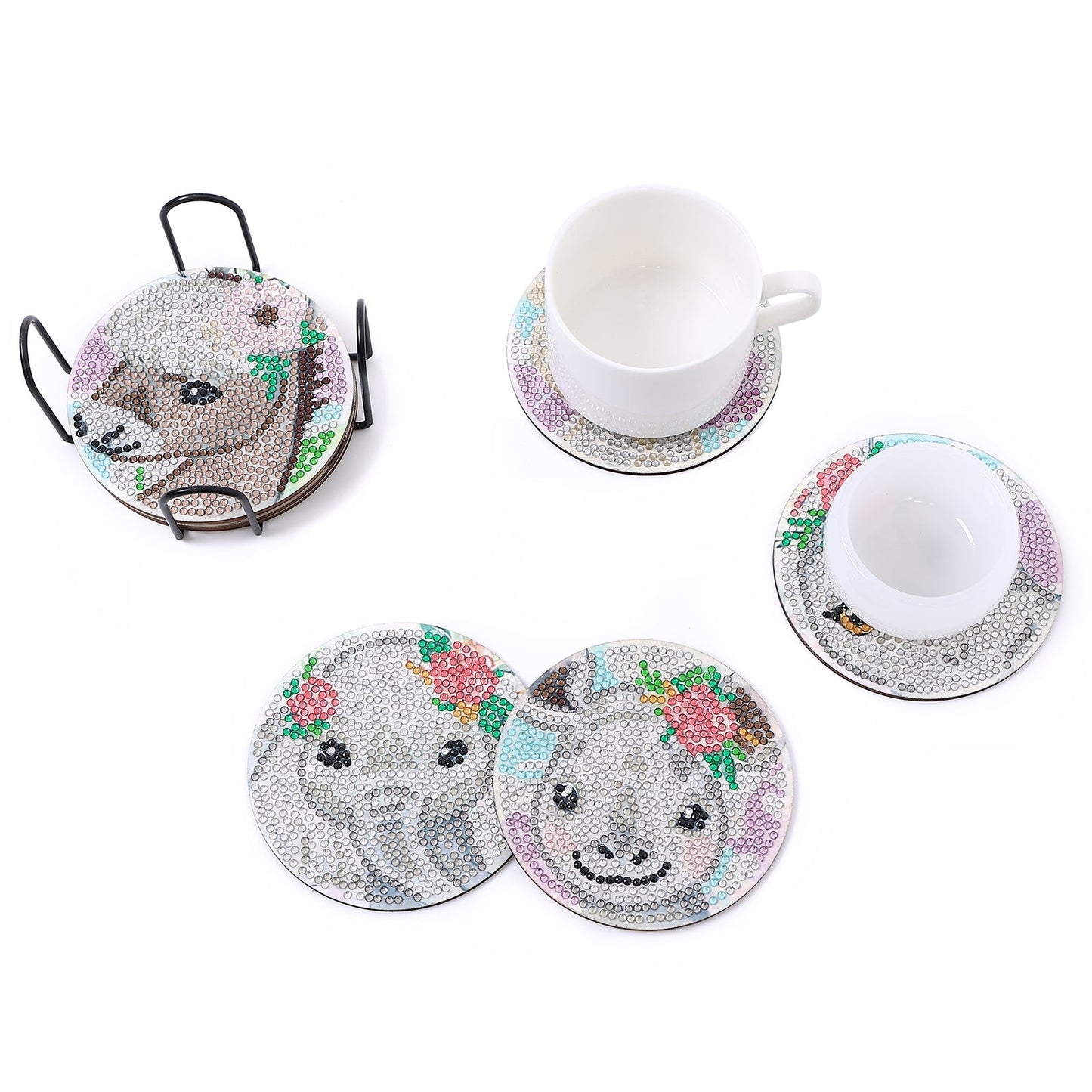 DIY Animal I Diamond Painting Coasters