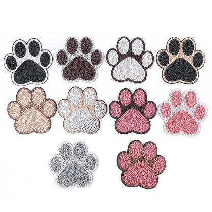 DIY Paw Prints Diamond Painting Coasters
