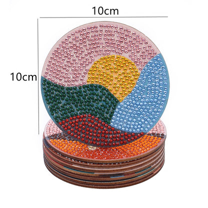 DIY Scenery K Diamond Painting Coasters