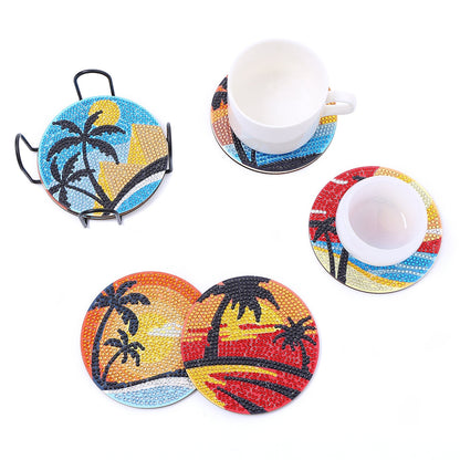 DIY Scenery B Diamond Painting Coasters