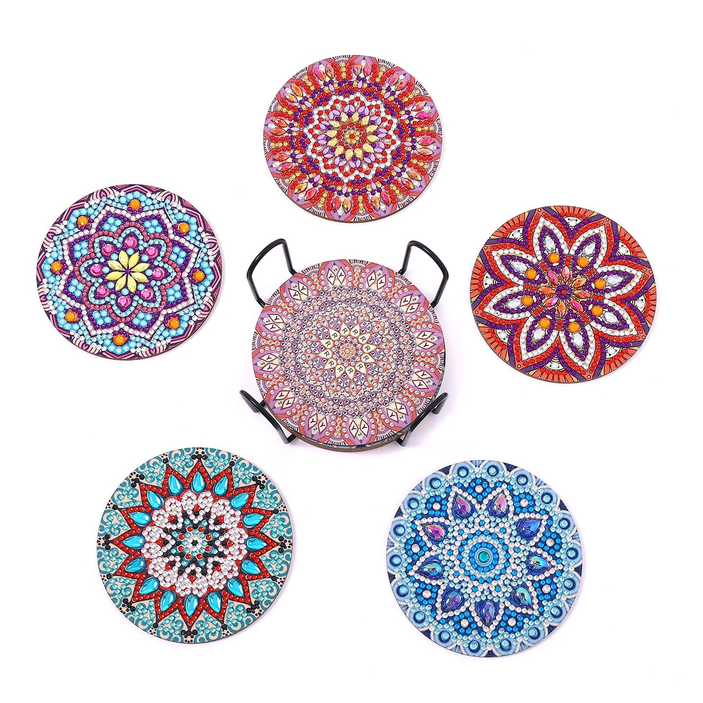 DIY Mandala F Diamond Painting Coasters