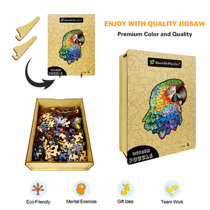 🔥Last Day 80% OFF-Parrot Jigsaw Puzzle