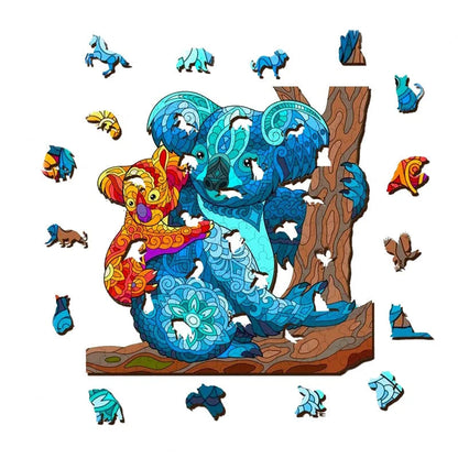 🔥LAST DAY 80% OFF-Koala Mother and Child Jigsaw Puzzle