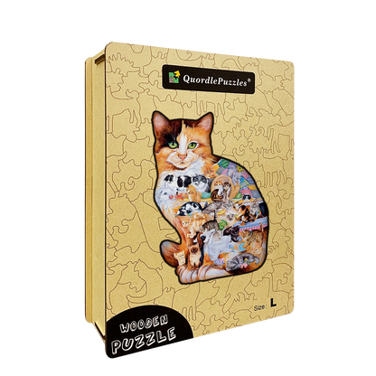 🔥LAST DAY 80% OFF-Cat World Puzzle