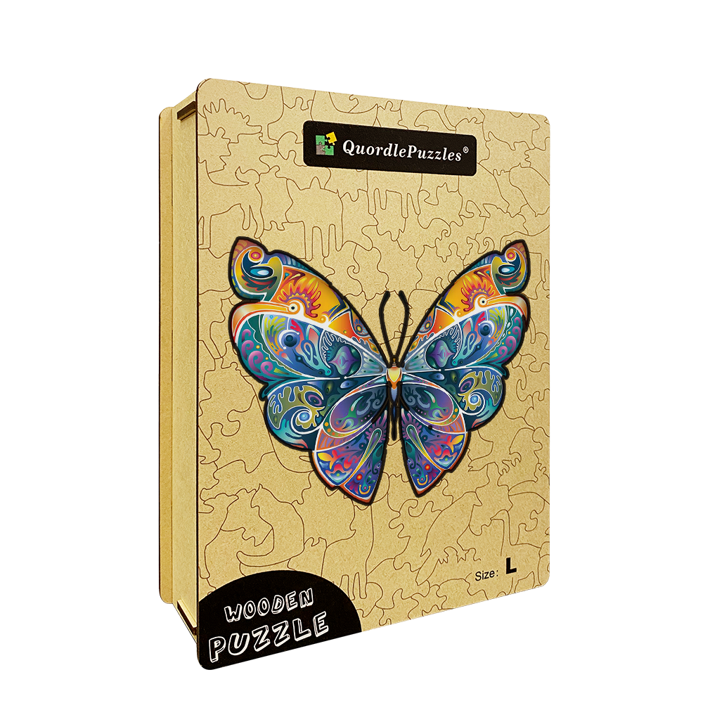 🔥Last Day 84% OFF-Bright Butterfly Puzzle