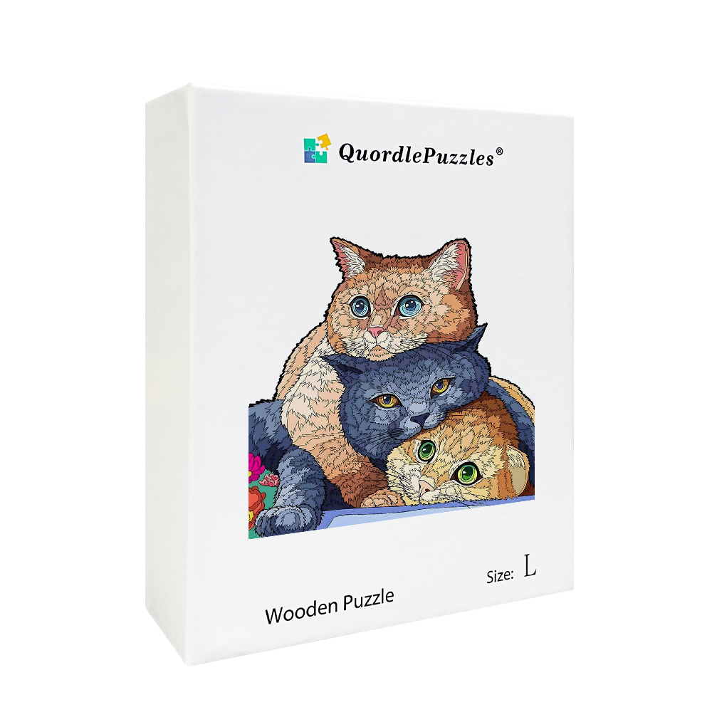 🔥LAST DAY 80% OFF-Three Cats Puzzle