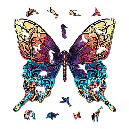 🔥LAST DAY 80% OFF-Colorful butterfly Jigsaw Puzzle