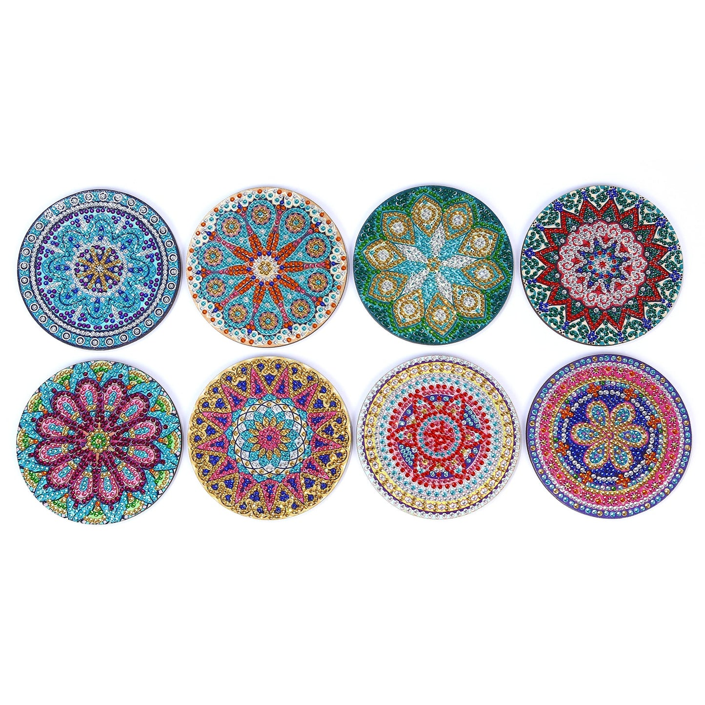 DIY Mandala C Diamond Painting Coasters