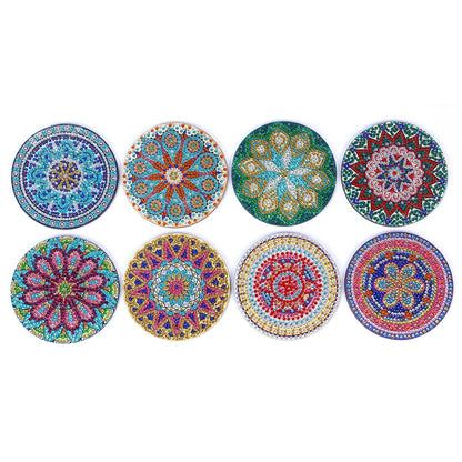 DIY Mandala C Diamond Painting Coasters