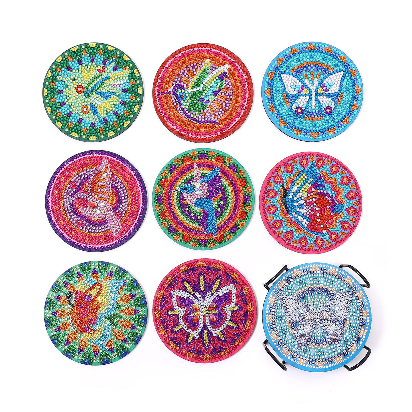 DIY Animal F Diamond Painting Coasters