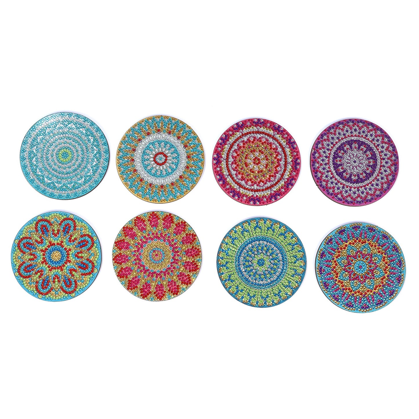 DIY Mandala D Diamond Painting Coasters