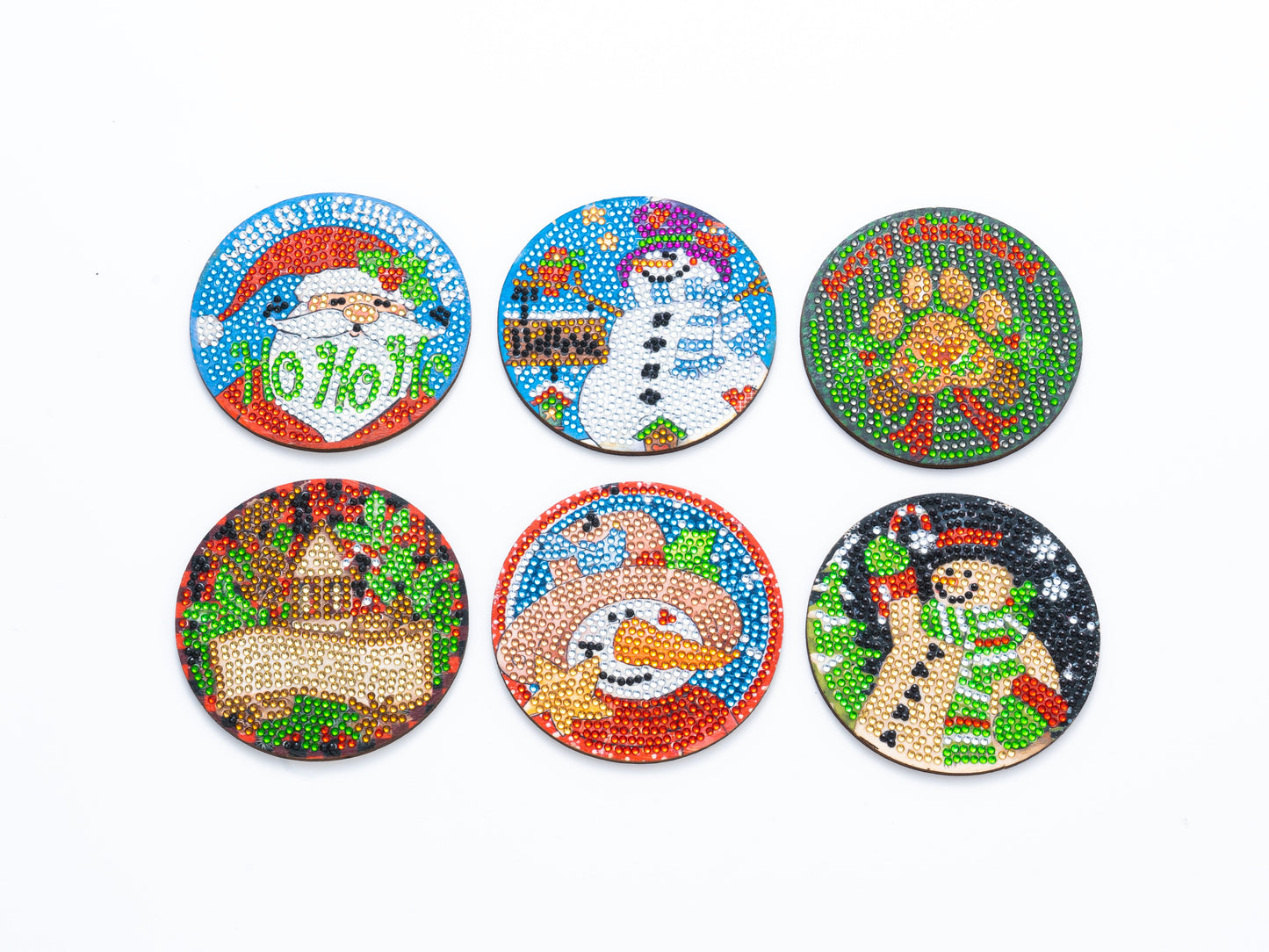 DIY Christmas C Diamond Painting Coasters