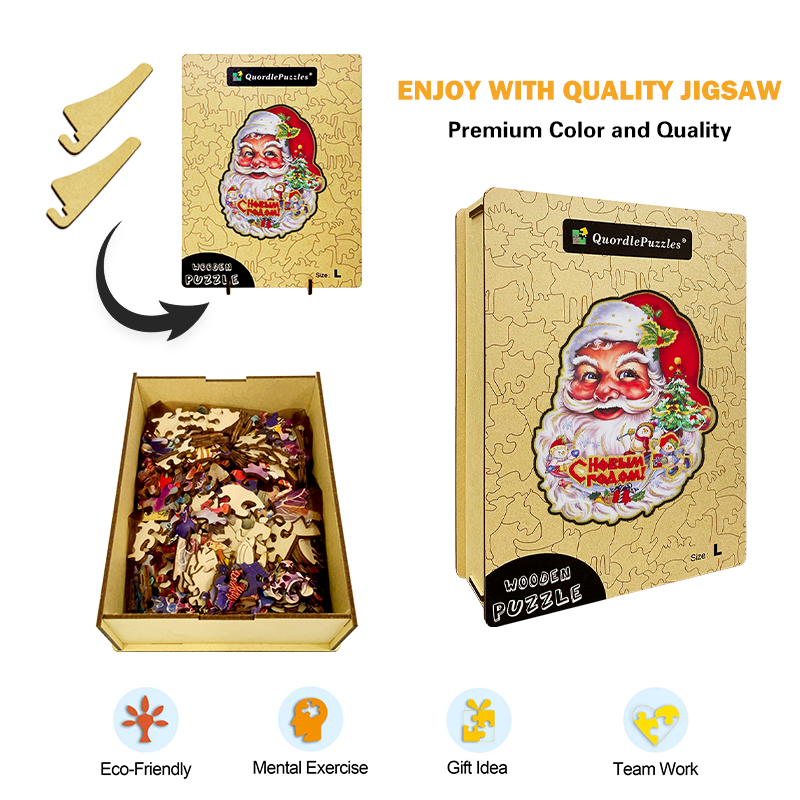 Santa at Christmas Jigsaw Puzzle