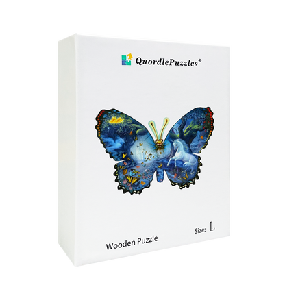 🔥Last Day 80% OFF-Butterflies and Unicorns puzzle