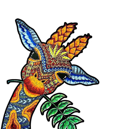 🔥Last Day 82% OFF-Curious Giraffe Jigsaw Puzzle