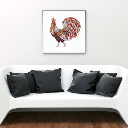 🔥LAST DAY 80% OFF-Red Rooster Jigsaw Puzzle
