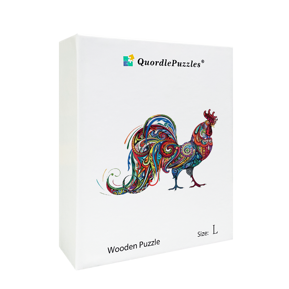 🔥LAST DAY 80% OFF-Colorful Rooster Jigsaw Puzzle