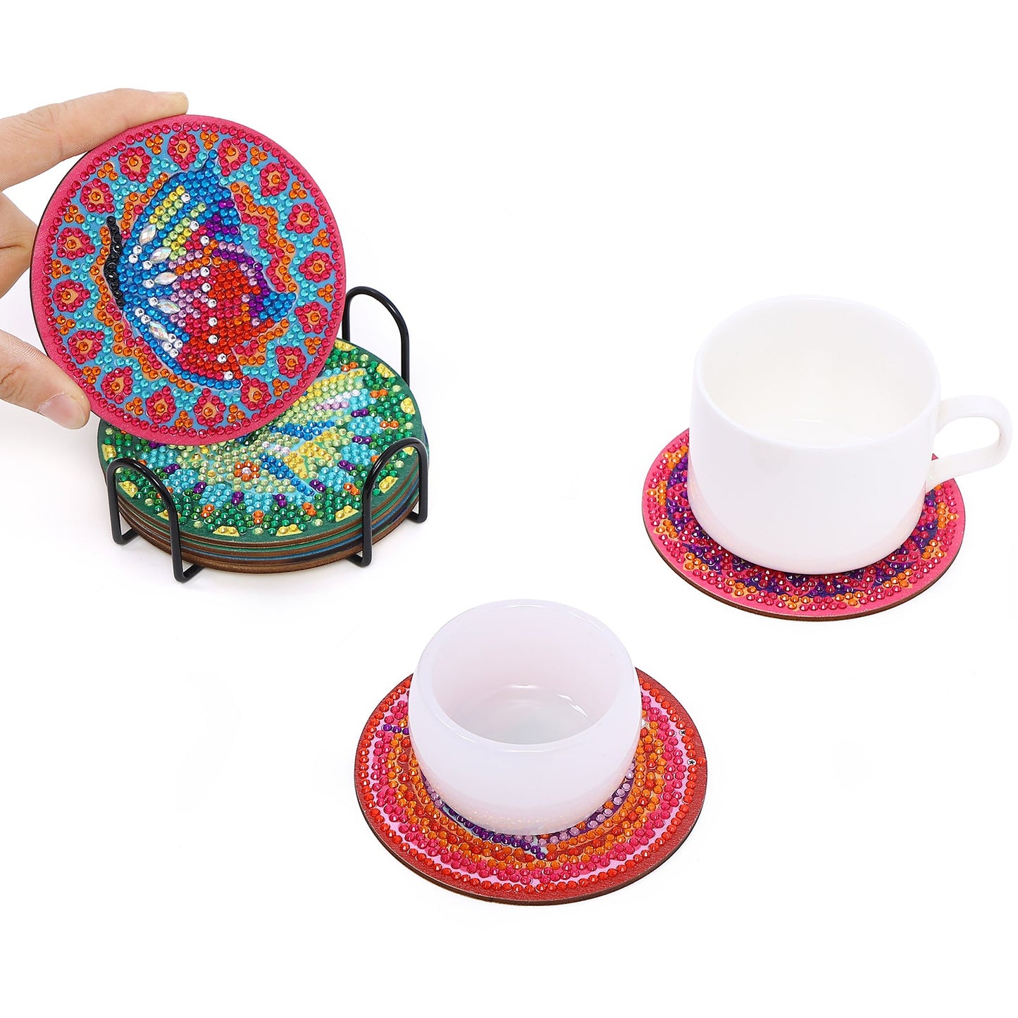 DIY Animal F Diamond Painting Coasters