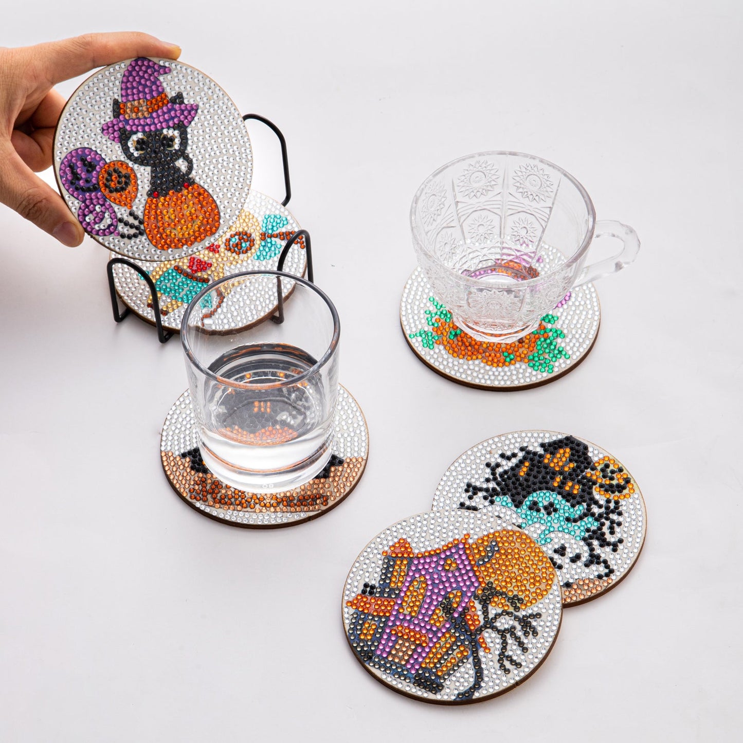 DIY Halloween A Diamond Painting Coasters