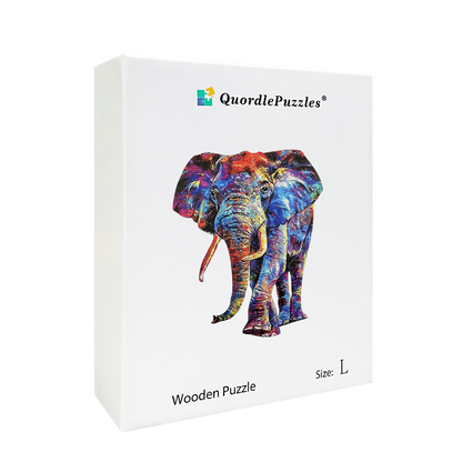 🔥LAST DAY 80% OFF-Abstract Colorful Animal Art Elephant