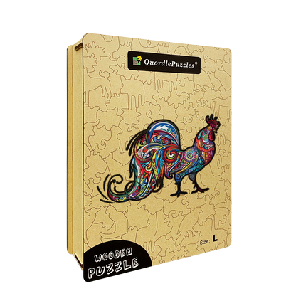 🔥LAST DAY 80% OFF-Colorful Rooster Jigsaw Puzzle