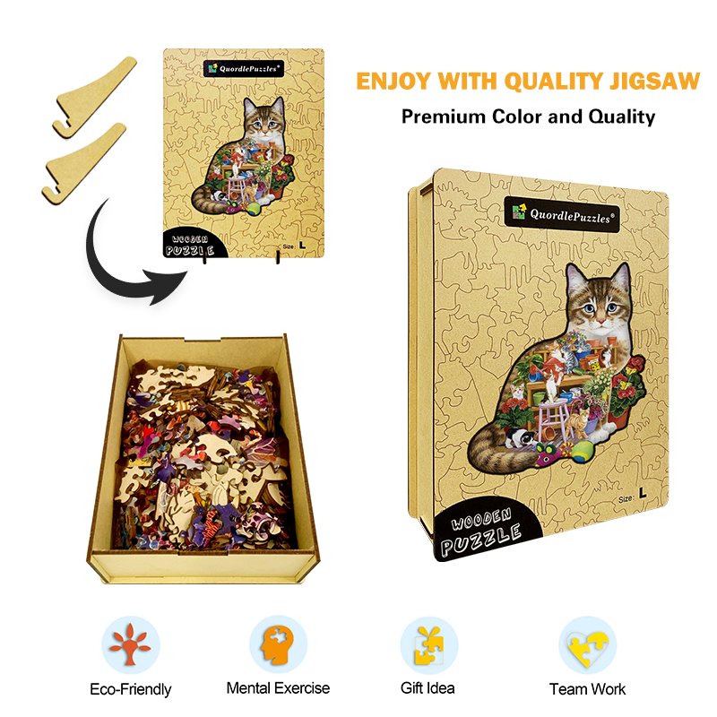 🔥LAST DAY 80% OFF-Cat Labor Jigsaw Puzzle
