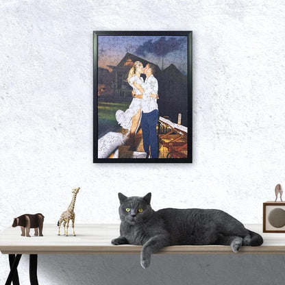 Personalized Photo Happy Family Wooden Puzzles