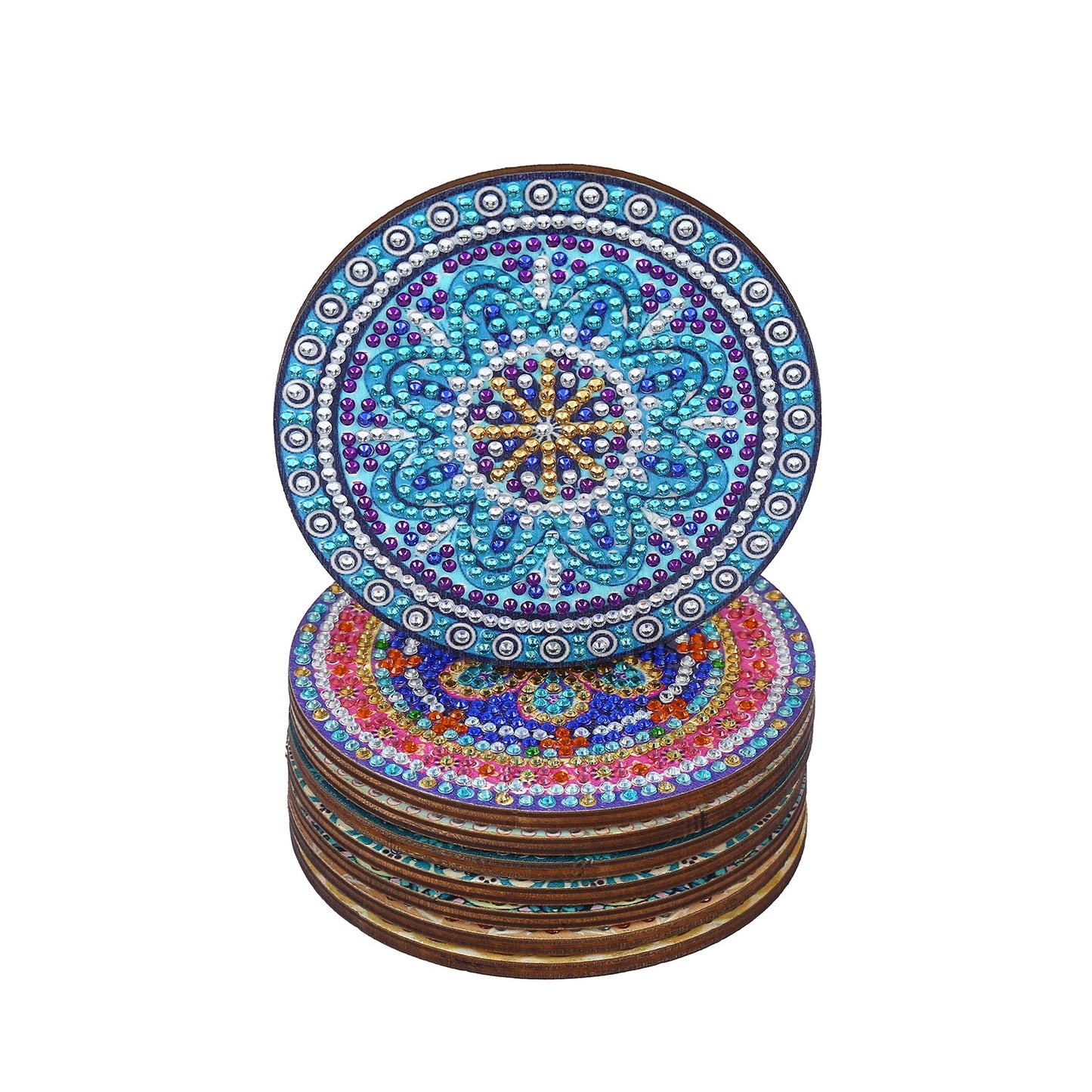 DIY Mandala C Diamond Painting Coasters