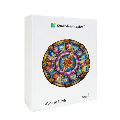 Compass Wooden Jigsaw Puzzle