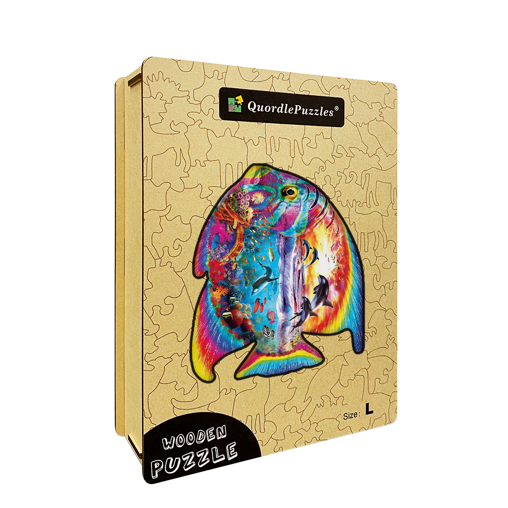 🔥Last Day 80% OFF-Rainbow Fish puzzle