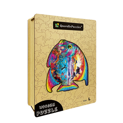 🔥Last Day 80% OFF-Rainbow Fish puzzle