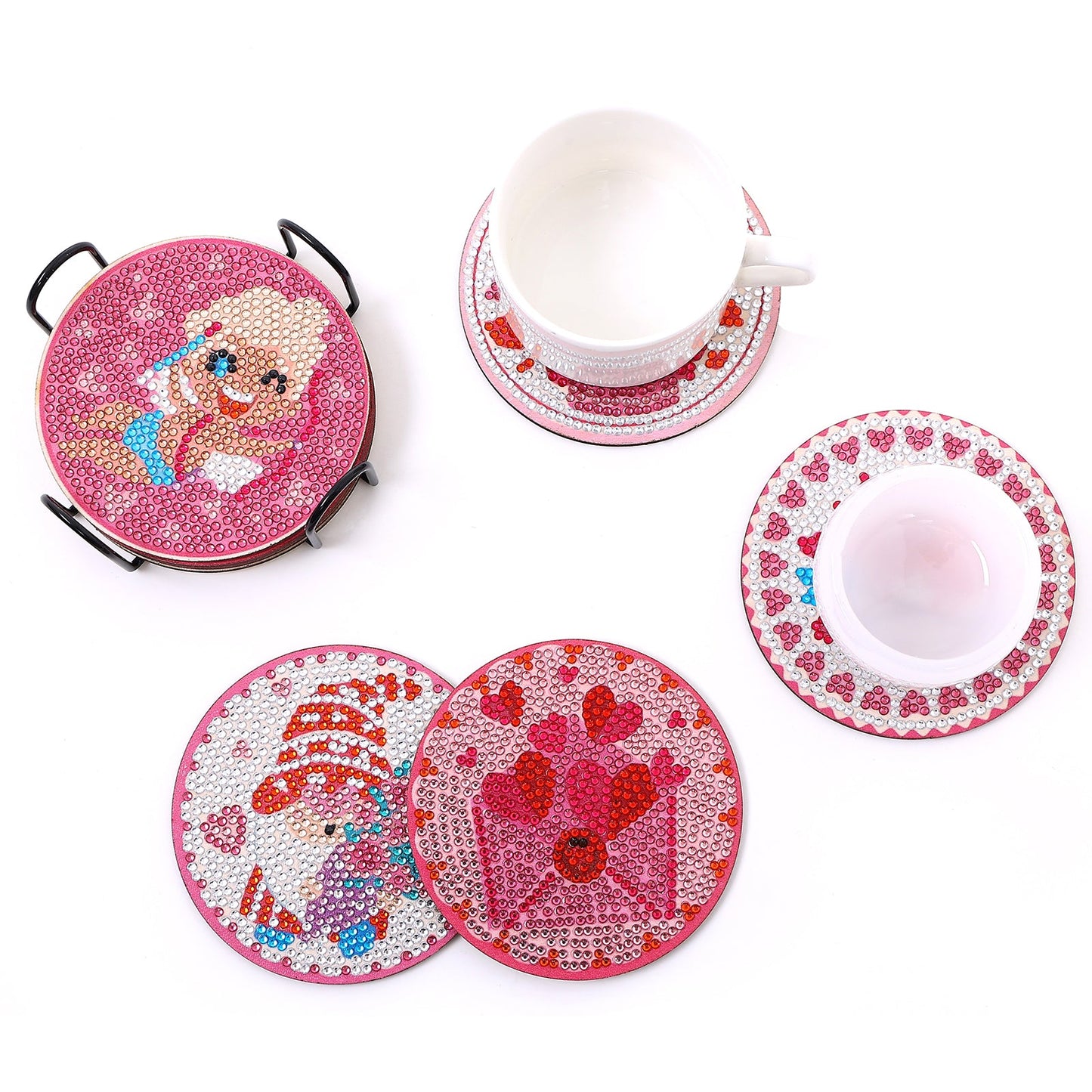 DIY Love A Diamond Painting Coasters