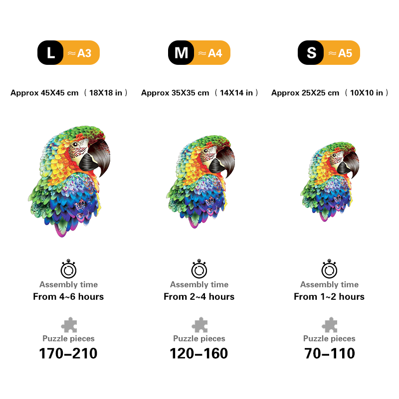 🔥Last Day 80% OFF-Parrot Jigsaw Puzzle