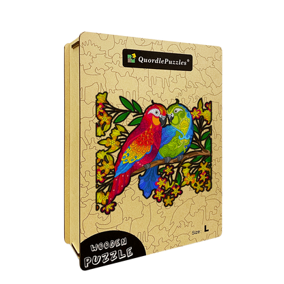 🔥LAST DAY 80% OFF-Colorful Parrot Jigsaw Puzzle
