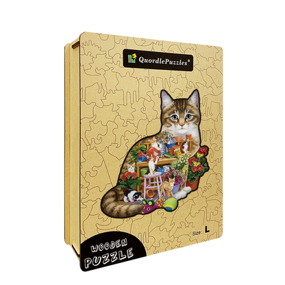 🔥LAST DAY 80% OFF-Cat Labor Jigsaw Puzzle
