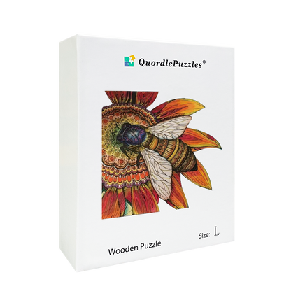 🔥LAST DAY 80% OFF-Bees Wooden Jigsaw Puzzle