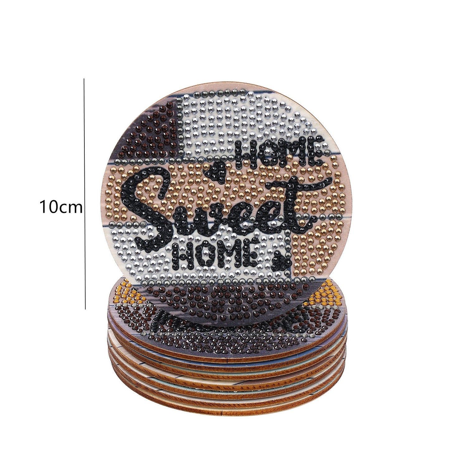 DIY Bless Diamond Painting Coasters