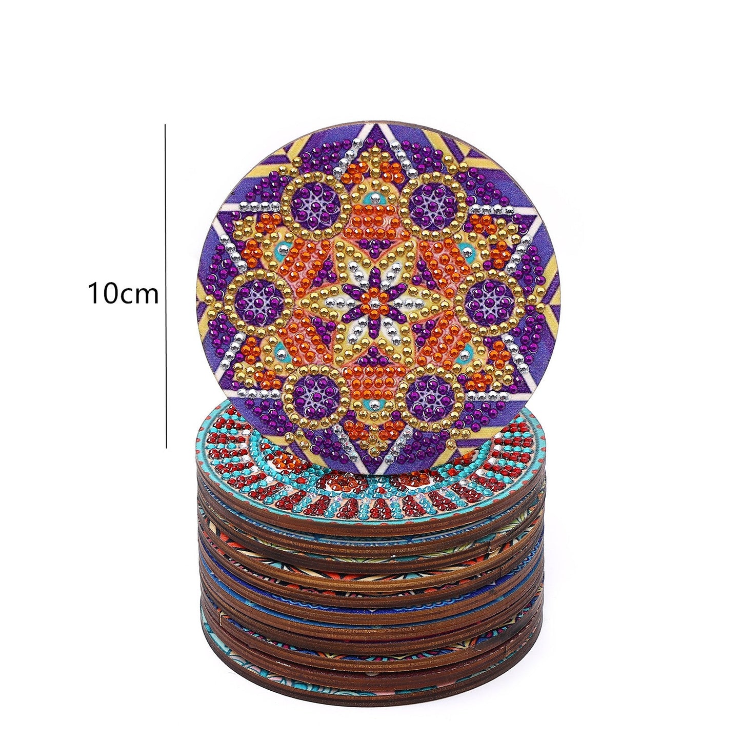 DIY Mandala K Diamond Painting Coasters