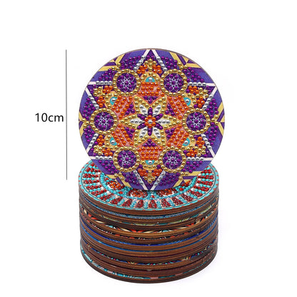 DIY Mandala K Diamond Painting Coasters
